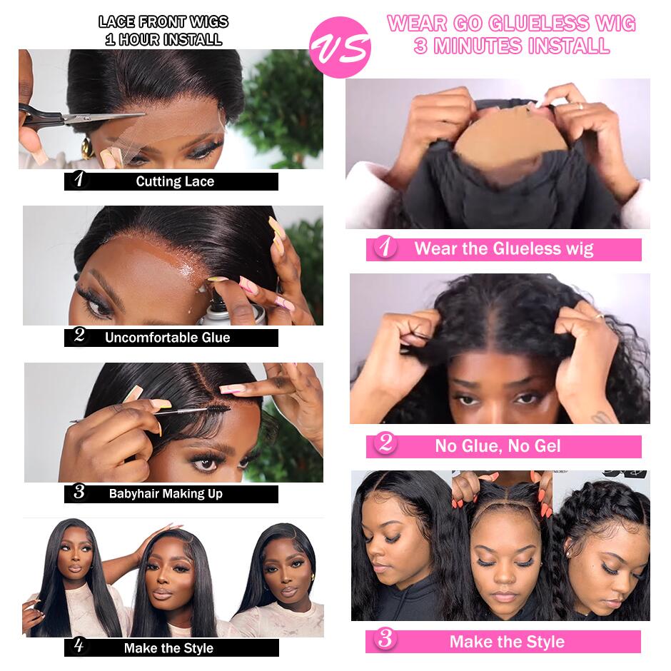 Ombre Highlight Wig Body Wave 5x5 Hd Lace Closure Glueless Wigs Real Human Hair-Geeta Hair