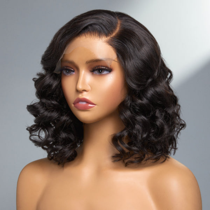 No Code 50% OFF Flash Sale: Glueless 6x4.5 Loose Wave Pre Cut HD Transaparent Lace Human Hair Wigs-Only 2 Days