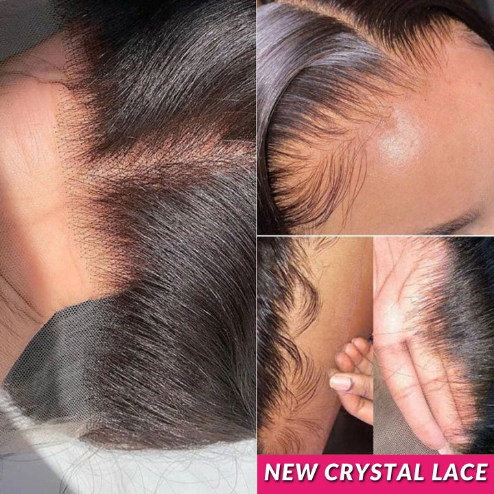 No Code Need: Glueless Ombre Brown Body Wave Pre Plucked Hairline 13x4 HD Lace Front Wig-Geeta Hair